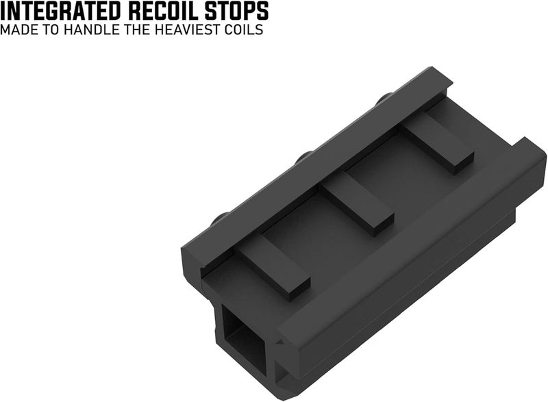 Monstrum Lockdown V3 Picatinny Riser Mount with Recoil Stop Base | 2.5 inch Length - Image 3